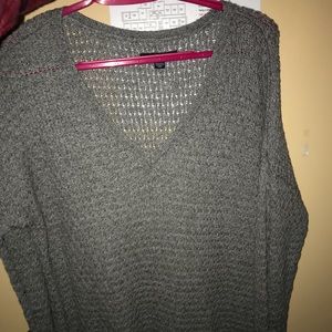 Grey american eagle sweater